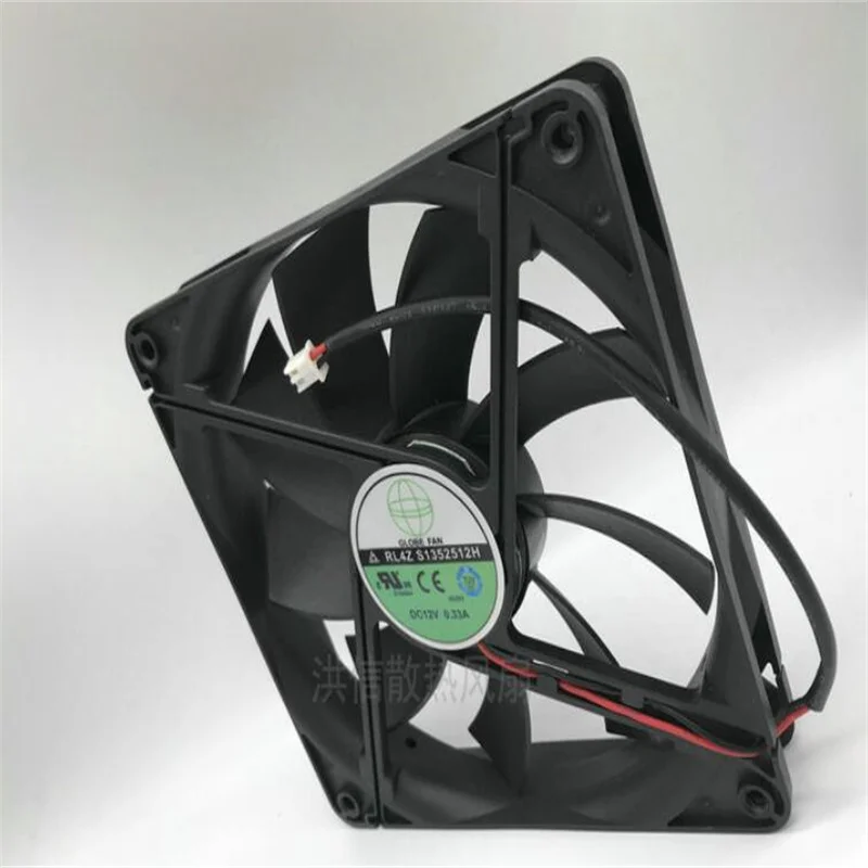 GLOBE FAN RL4Z S1352512H 12V 0.33A 13.5cm chassis power cooling fan