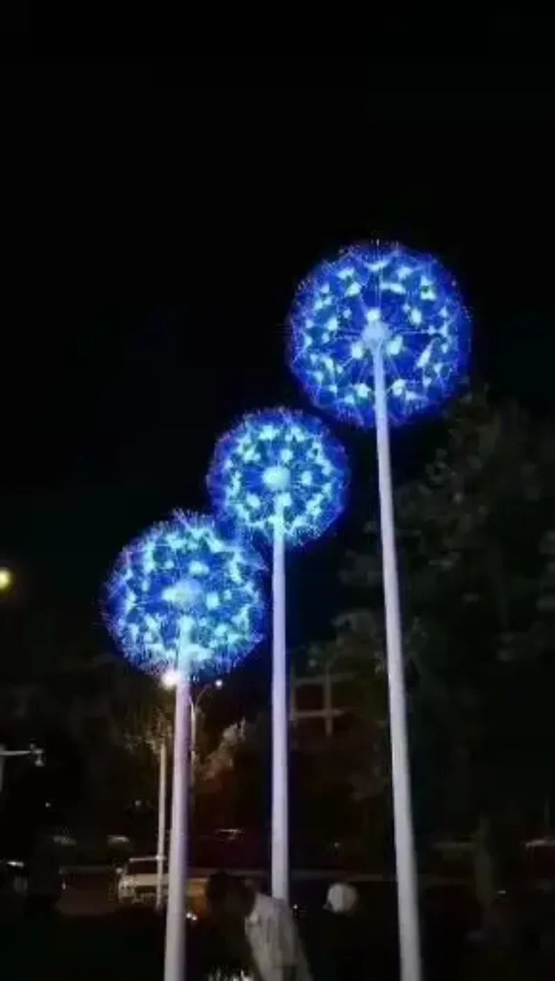 タンポポの形をしたLED電球,モダンなデザイン,屋内装飾ライト,バーの装飾に最適です。