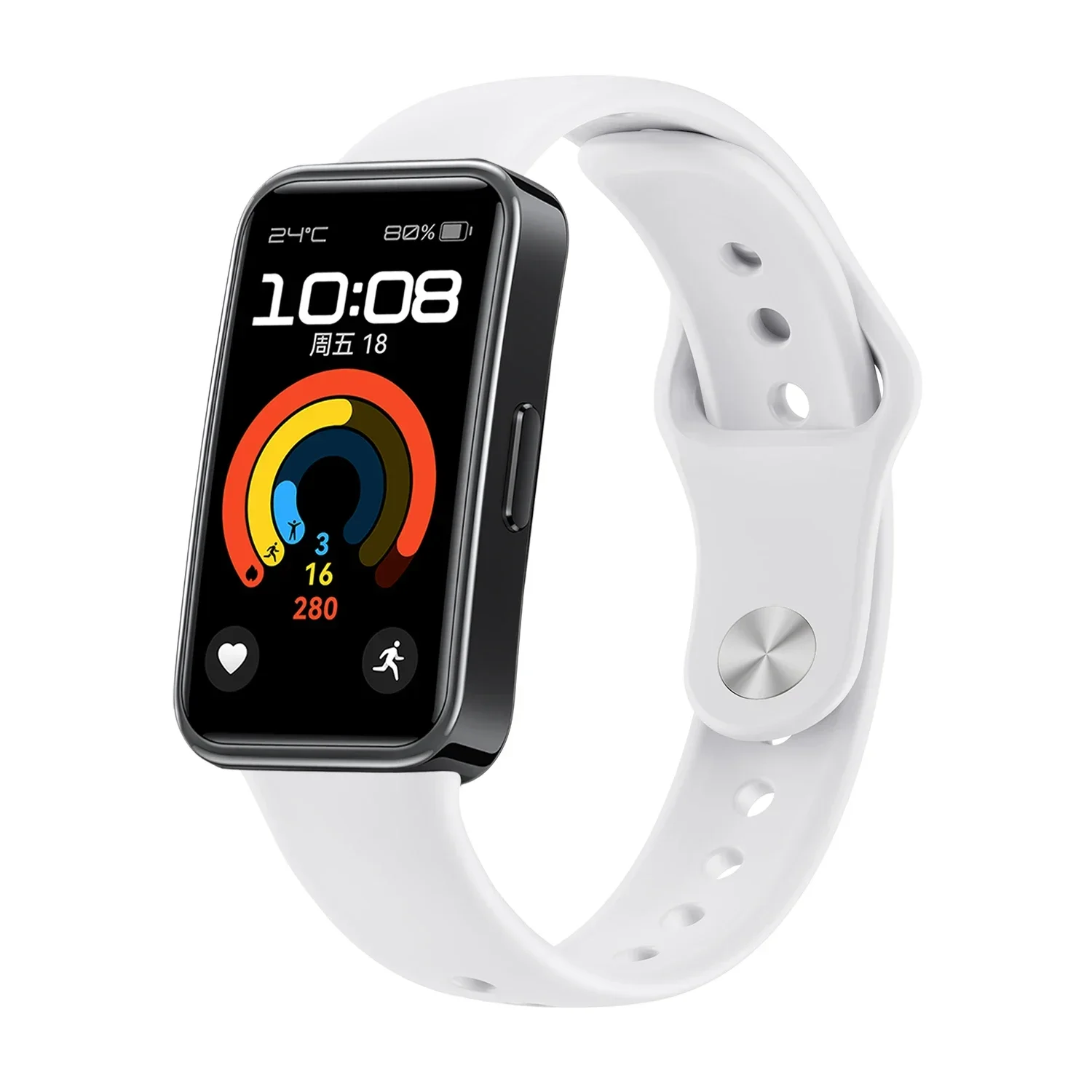 الأشرطة سيليكون لهواوي الفرقة 8 9 10 اكسسوارات استبدال معصمه الرياضة سوار كوريا هواوي الفرقة 10 9 8 NFC حزام