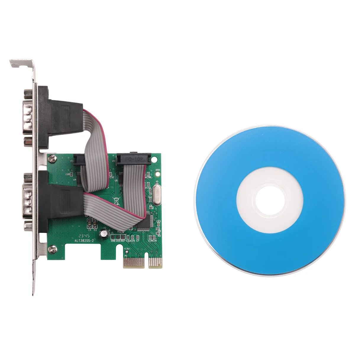 Carte adaptateur contrôleur PCI-E PCI Express Tourists, série DB9, RS232, 2 ports