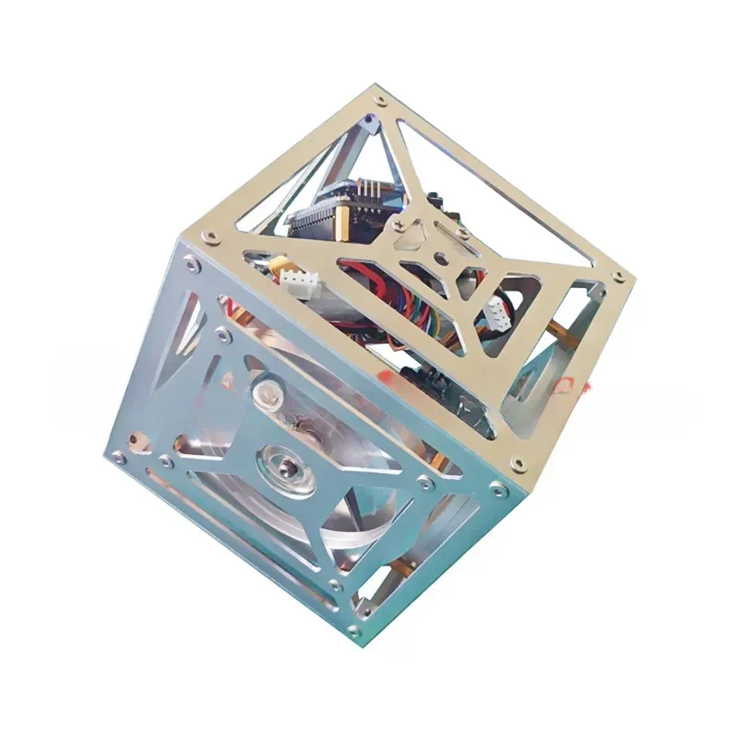 Self-balancing cube, flip in any direction, single-point and one-sided flip cubli momentum inertia wheel, cube balance wheel