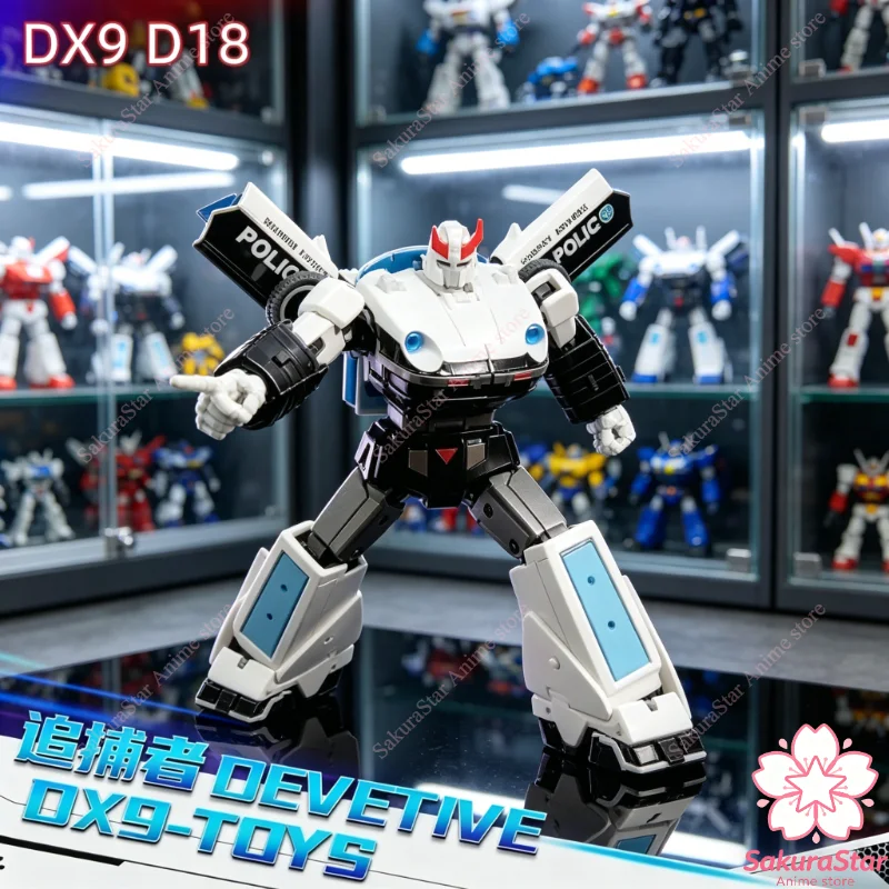 

В наличии: Коллекционная подвижная фигурка-трансформер G1 DX9 D18 Devetive Prowl с коробкой