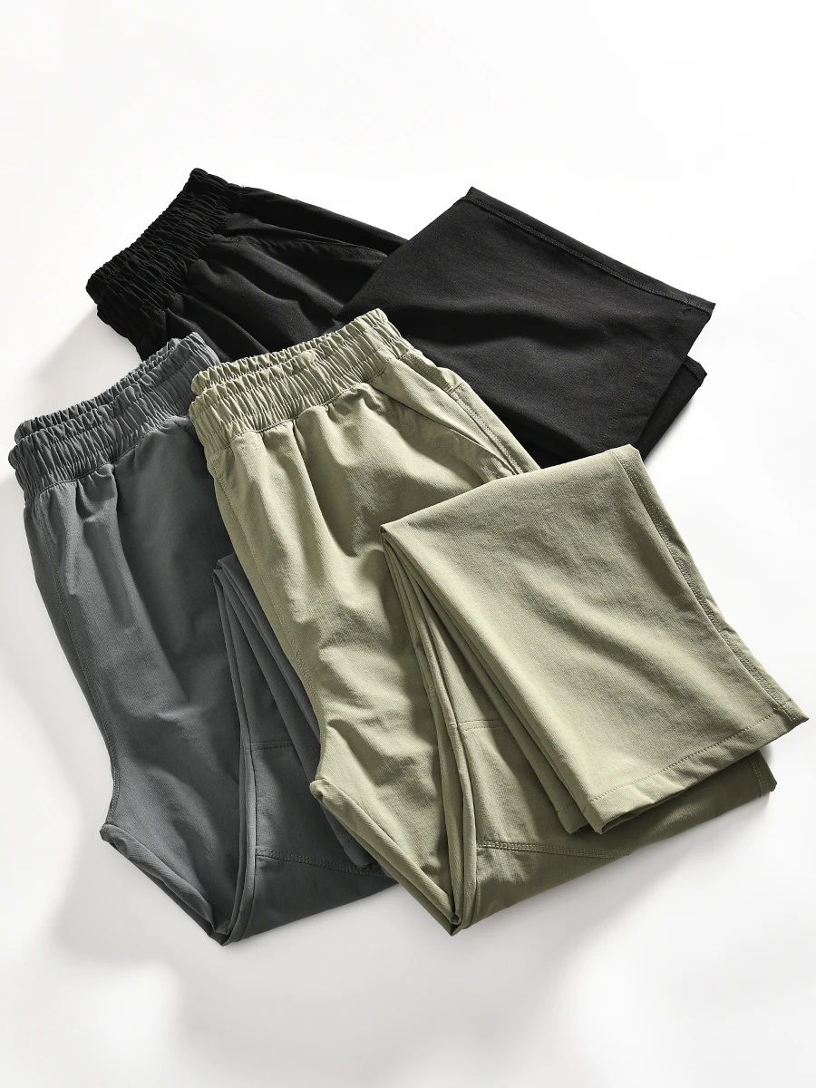 

Outdoor Function Men's Spring Summer Lightweight Quick Dry Breathable Workwear Straight Casual Long Pants Comfortable Fit