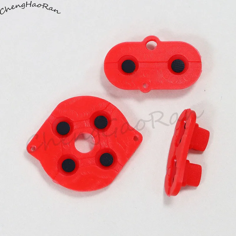 ChengHaoRan 1Set For GBC Conductive Adhesive Games Machine Button Pad Color Conductive Adhesive Shim Maintenance Accessory