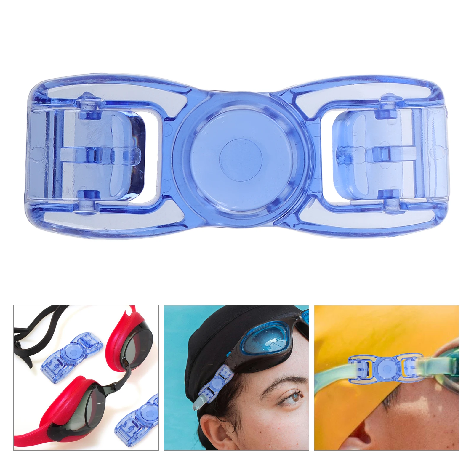 

4pcs Swim Goggles Buckles Replacement Clips Small Buttons Accessories Universal Fit Anti Fog Large Frame Mini Goggles Clips