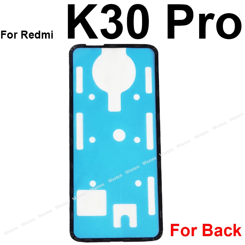 Camera Glue Rear Battery Housing Cover Adhesive For Xiaomi Redmi K20 K30 K40 Pro+ 5G K30s K30i K30 Ultra K40 Gaming StickerTape