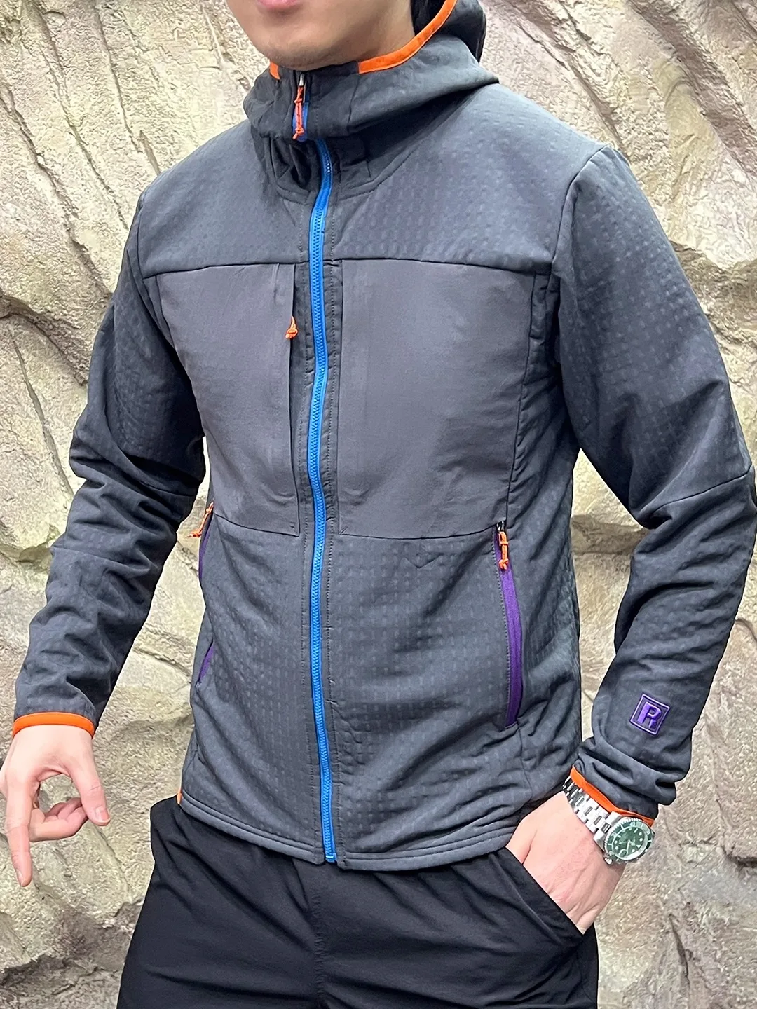 

Длинное длинное пальто Plu Jaet с 3D на заказ, осенне-зимнее пальто с рисунком и застежкой-молнией для молодежи