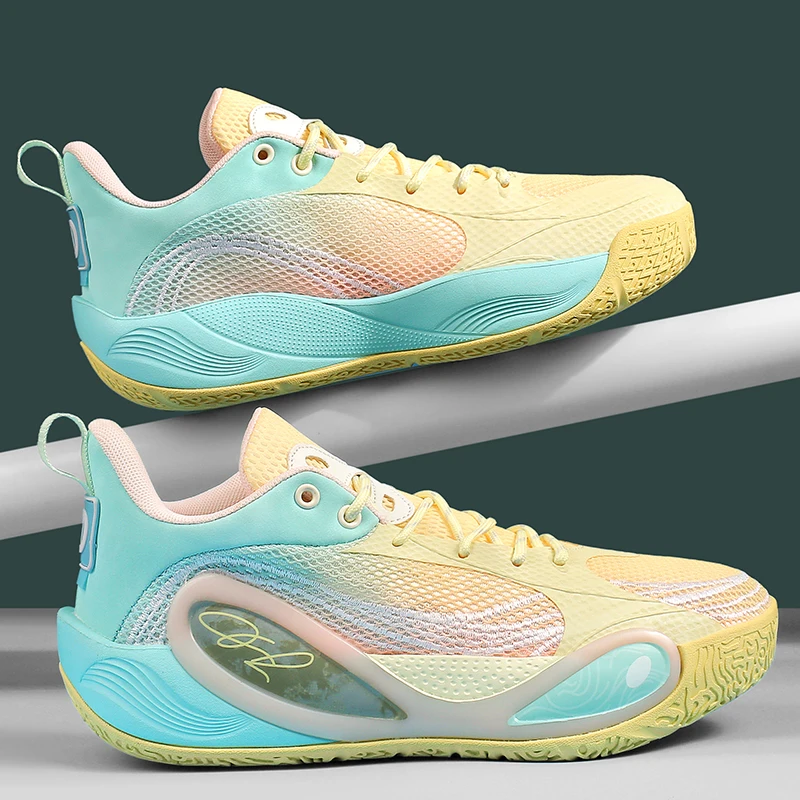 

New Unisex Low-Top Basketball Shoes | Lightweight Breathable Non-Slip Wear-Resistant Couple Outdoor Game Casual Athletic Shoes