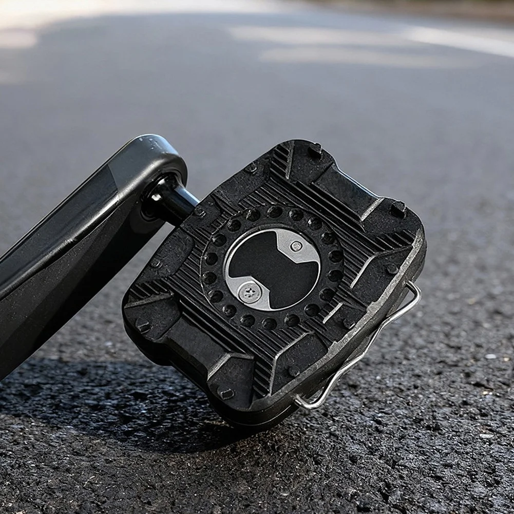 

2pcs Road Bike Pedal Converters For Wahoo Road Bikes Pedals Nyloy Alloy 9.5x8.5x2.5cm Converter Lock Extension Accessory