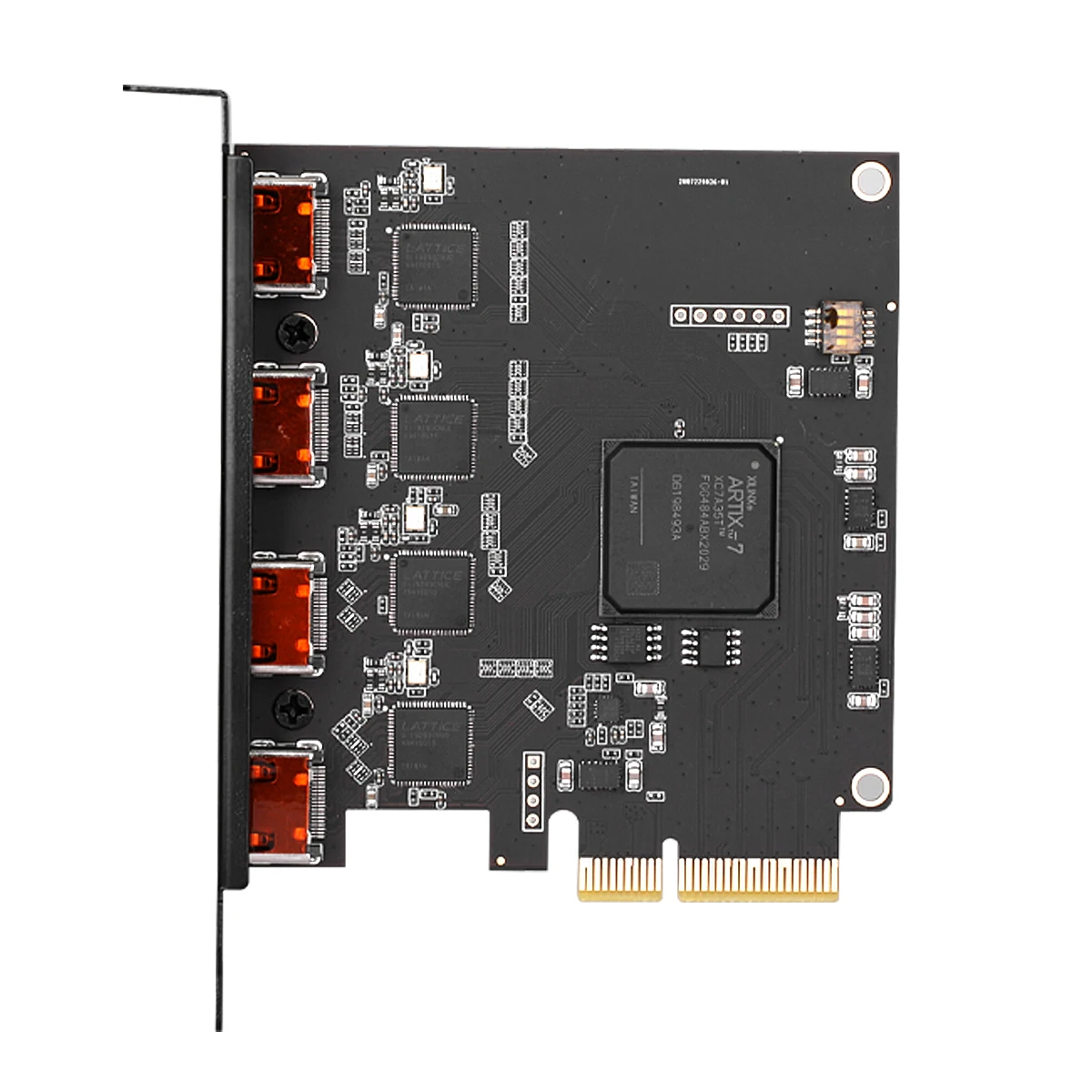 Imagem -03 - Iocrest-cartão de Captura de Vídeo Pcie Compatível com Hdmi Canais 1080p 60fps Obs Transmissão ao Vivo sem Fio Adaptador de Streaming Portas Quad