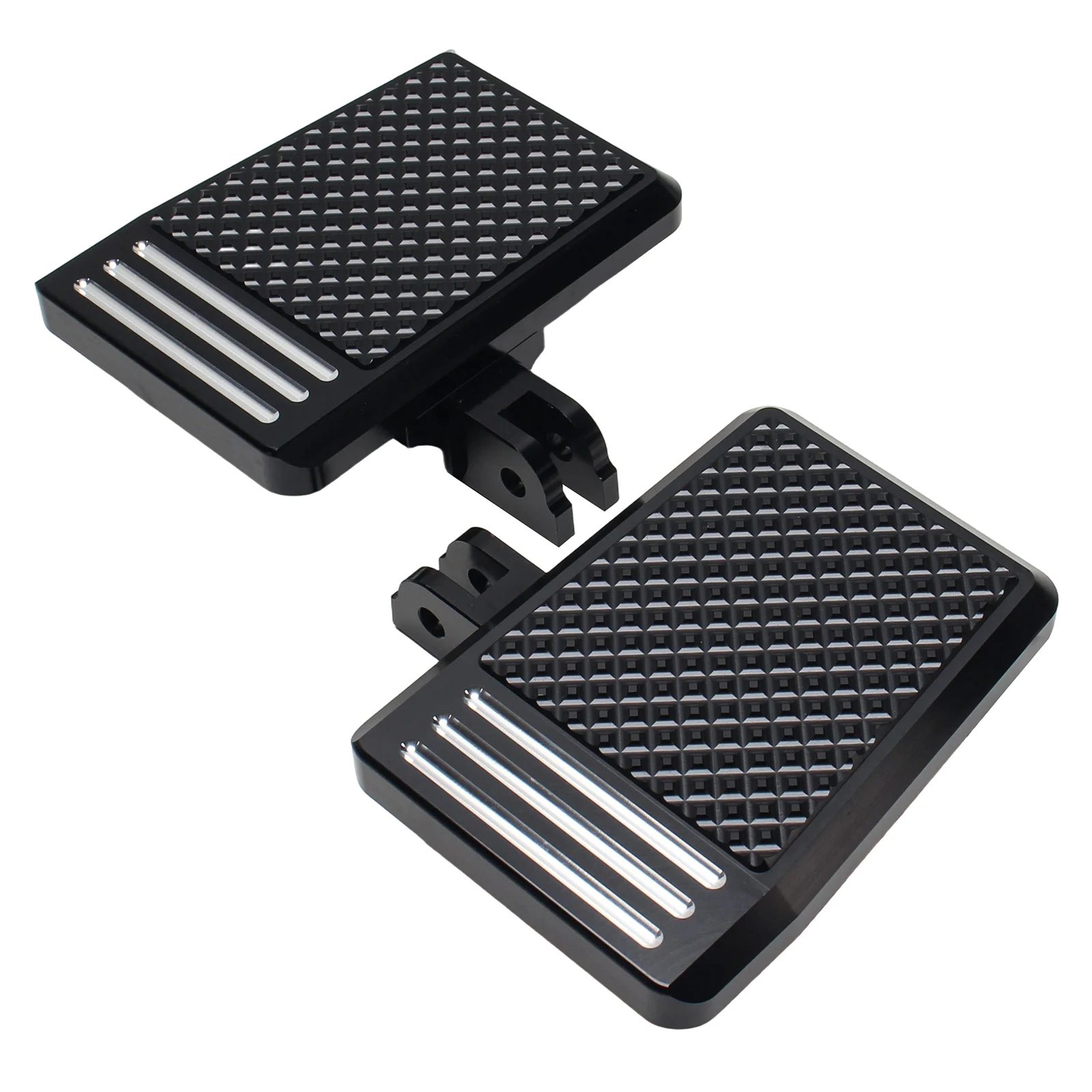 Motorcycle Front Footpegs Rider Footrest For Harley 2018+ Softail FLSB, FXBB, FXBBS, FXLR, FXLRS, FXBR, FXBRS, FXST and RH1250S