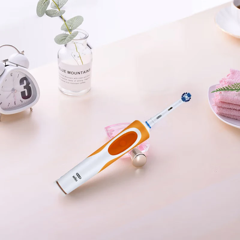 Oral B D12 Vitality Electric Toothbrush Rechargeable Sonic Tooth Brush Soft Bristle Inductive Charging Remove Plaque for Adult