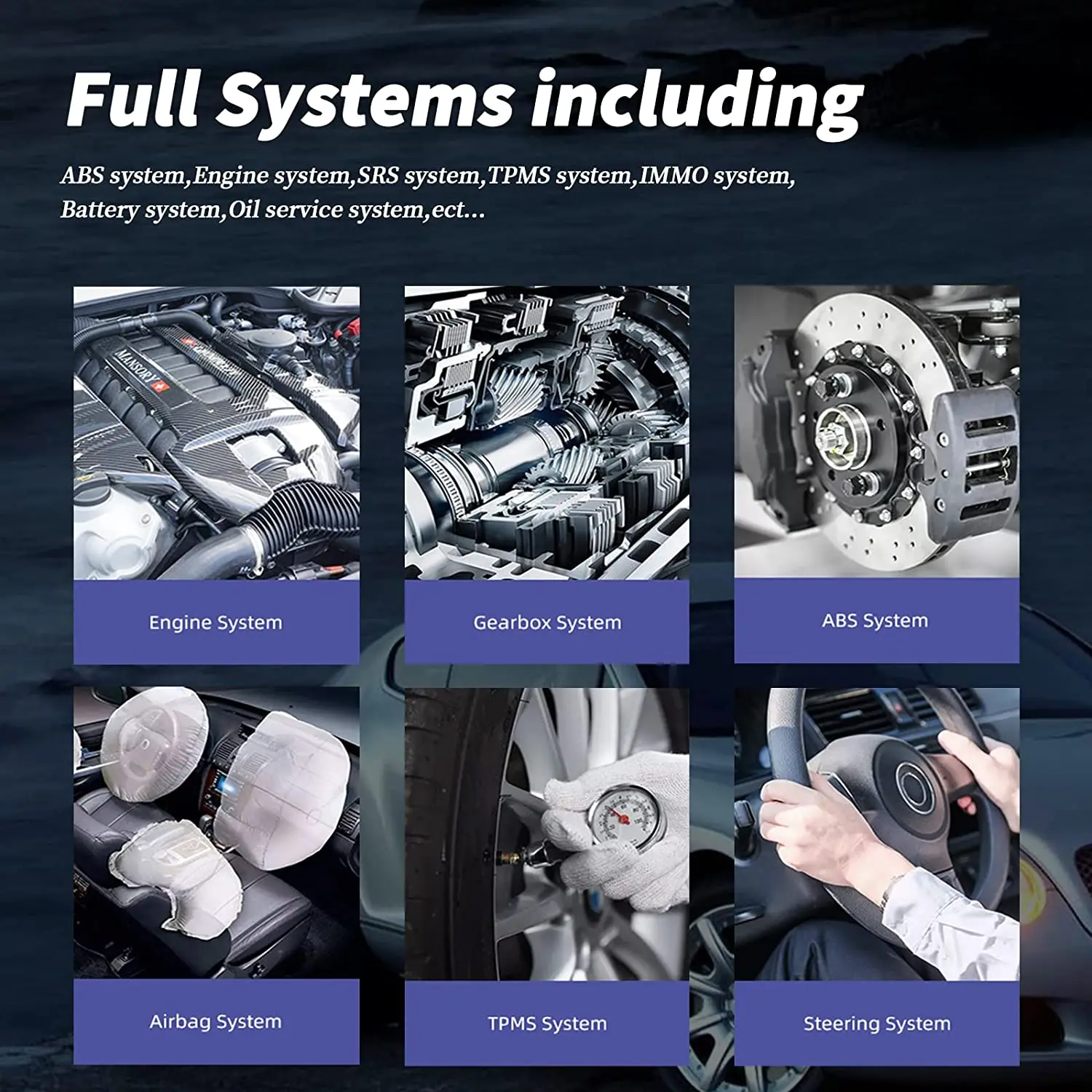 Humzor NexzScan ll NL100 Obd2 الماسح الضوئي بلوتوث قارئ رمز السيارة 13 + إعادة تعيين الترميز أداة تشخيص السيارة لنظام IOS أندرويد Easydiag