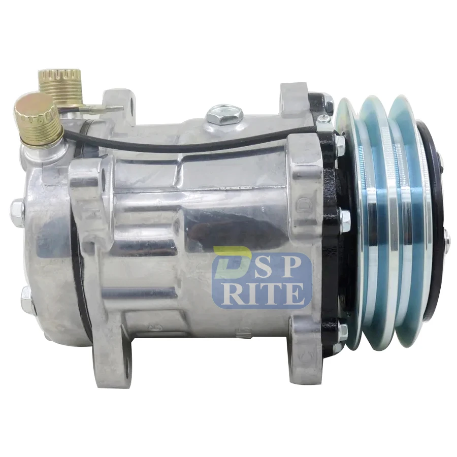 For Car Sanden SD7H15 8031 8062 12V AC Air Conditioner Compressor SD7H15 4663 4779 6036 8104 8258 132mm AA 2PK 7863 7867 8024