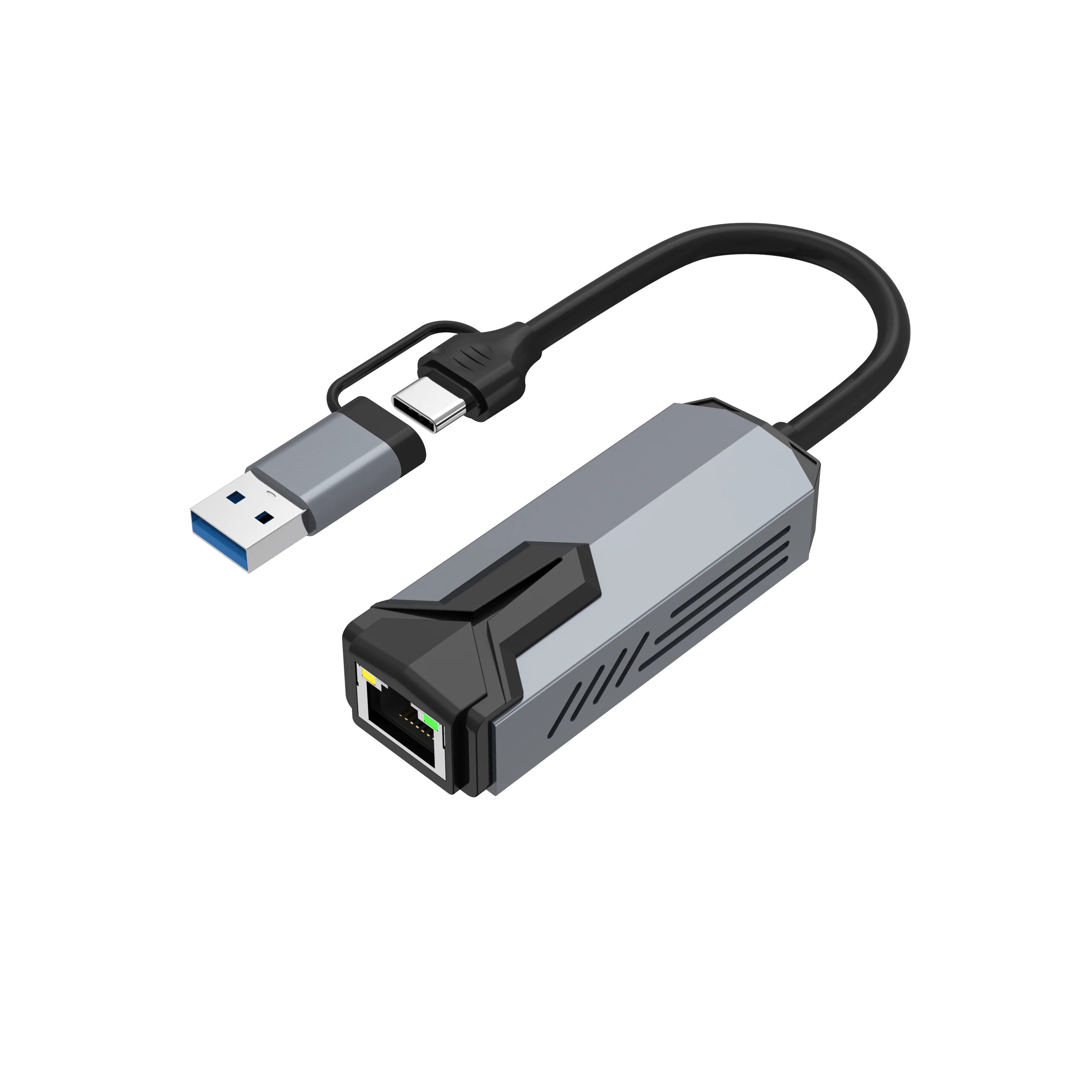 Проводная сетевая карта 5G USB 3.0 TYPE C RTL81527, высокоскоростной адаптер 5000 Мбит/с для MacBookPro, ноутбука, настольного компьютера, планшета