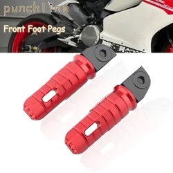 Fit For Panigale 899 959 1199/S/R 1299/S/R V2/S V4 /S/R Streetfighter V4/S MONSTER S2R 1000 S2R 800 Front Foot pedal Foot Pegs