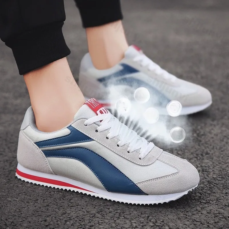 

Men's Retro Casual Shoes Sneakers 2025 Summer Male Anti-slip Outdoor Sports Leisure Shoes Soft Sole Running Fashion Walking Shoe