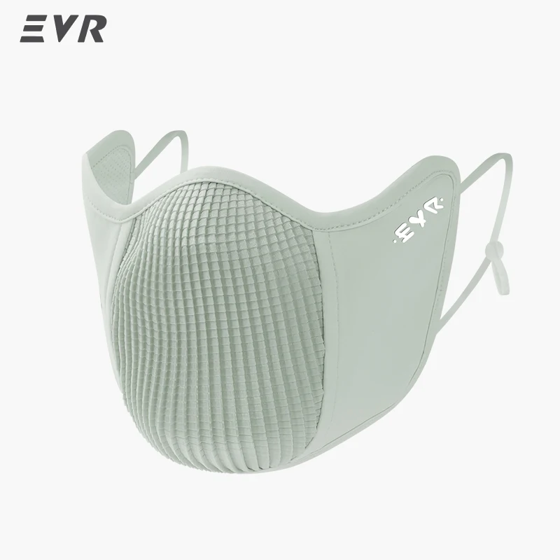 EVR Fietsmasker voor heren en dames Ice Silk Sports 3D Face Zonnebrandmasker UPF50+ Cover Lichtgewicht ademend fietsmasker