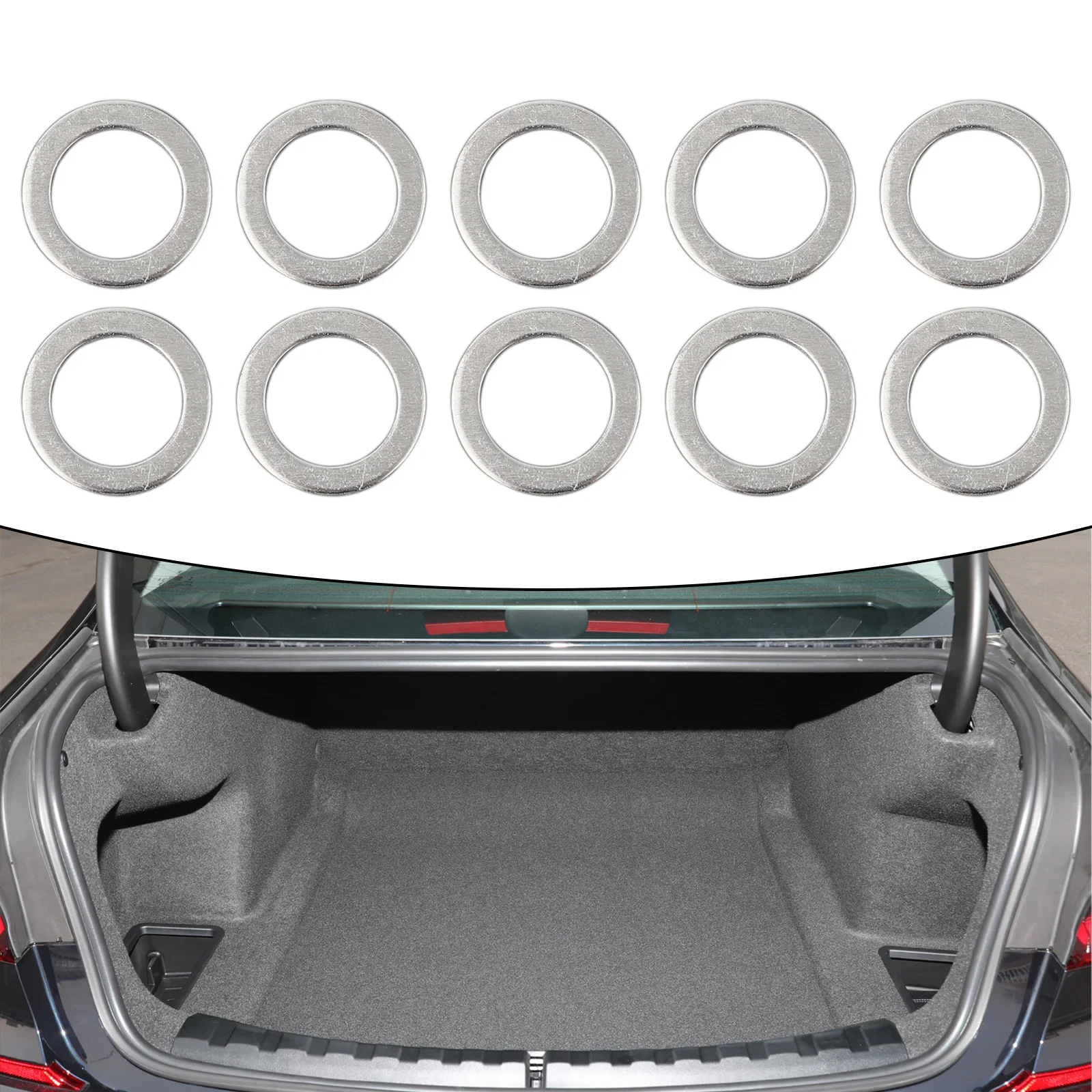 90471-PX4-000 Transmission Drain Plug Washer For Honda For Acura For Accord Coupe Car Door Panel Trunk Latch Accessories