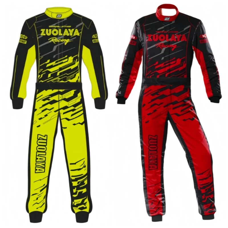 Children's Adult Couple Waterproof and Breathable Kart Car Beach Off-road Vehicle One-piece Racing Suit Private Customization