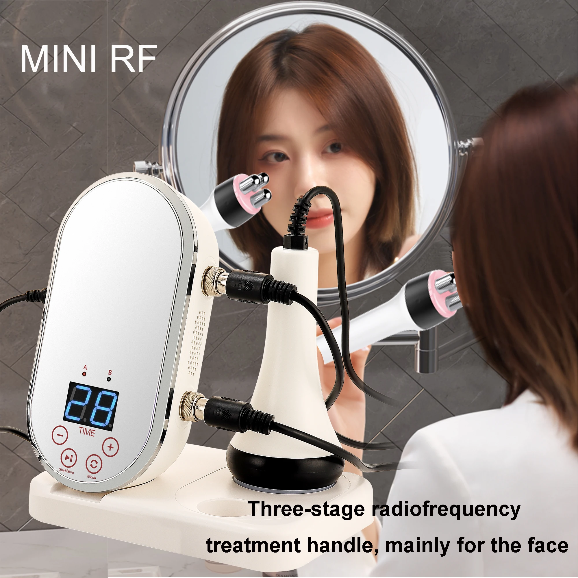 

EMS Facial Body Radio Frequency Machine Skin Tightening Face Lifting RF Beauty Device Professional Home RF Skin Care Anti Aging