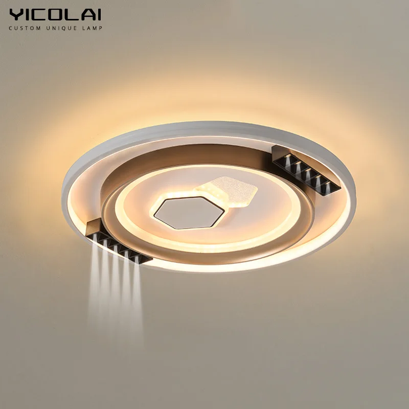 

Simple Round Bedroom Led Ceiling Lights for Indoor Lighting home Decor Living Room Dining Room square round fixture AC85-260V