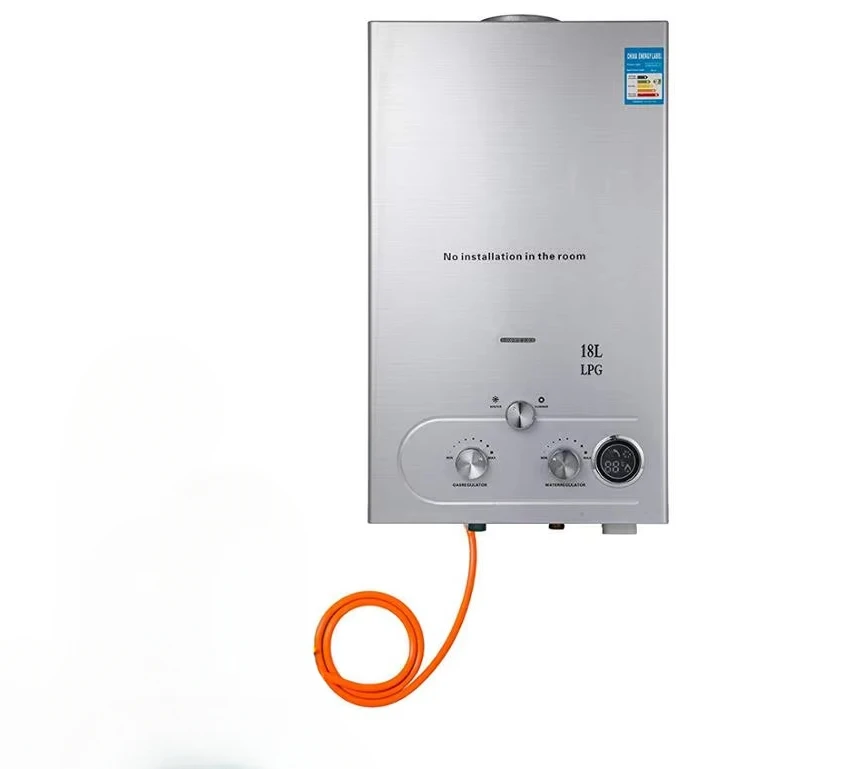 

Нагреватель горячей воды на пропане, 12 л, безрезервуарный водонагреватель на пропане, 4,8 галлонов в минуту, водонагреватель для сжиженного нефтяного газа из нержавеющей стали