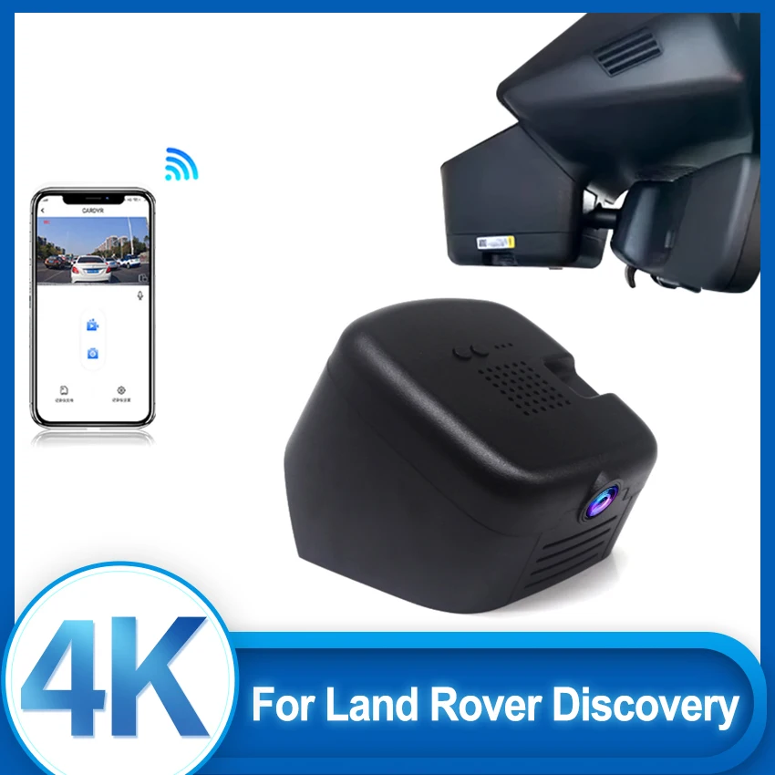 

Видеорегистратор UHD 4K для Land Rover Discovery Sport 2020-2024, камера на приборную панель с ночным видением