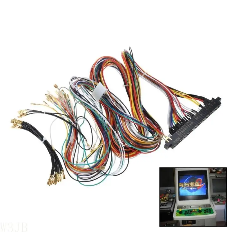 W3JB 28Pin Kabelbaum Jamma 60-in-1 Board Arcade PCB Kabel Arcade Jamma – Detail 3