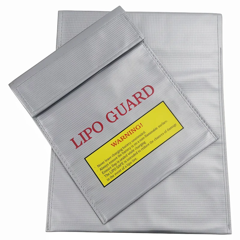 Safety Bag Fireproof Explosion-Proof Portable Lipo Safety Bag for RC FPV Racing Drone Car Battery Safe