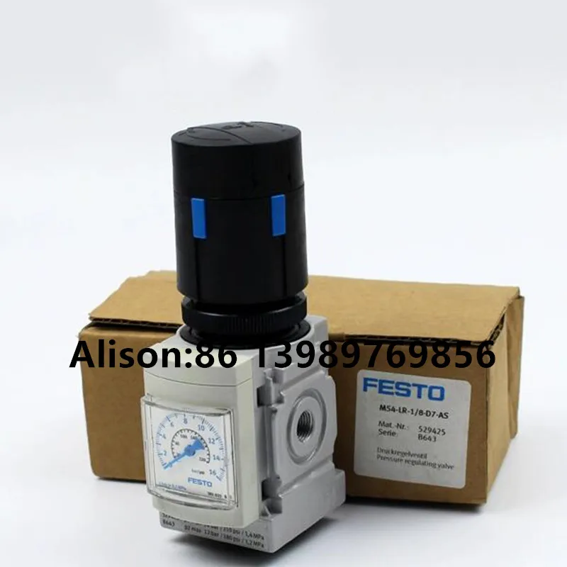 

FESTO valve MS4-LFR-1/4-D6-CRV-AS 529146 MS4-LR-1/8-D6-A8 543519 MS4-LFR-1/4-D7-CRM-AS 529152 MS4-LR-1/8-D6-AS-Z 529424