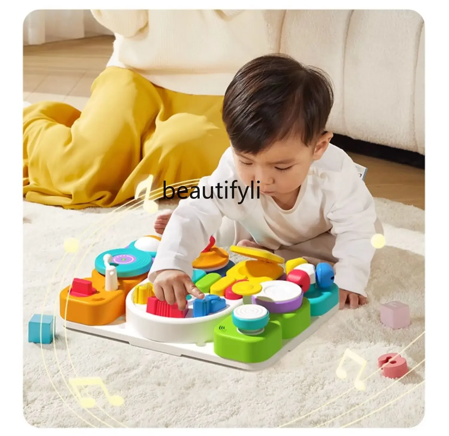 Loose board teaching aids for babies 1-3 years old Baby educational children early education music toys