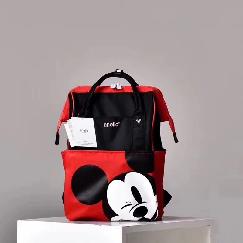 Disney Mickey Mouse Children\'s Bacpack Cartoon Donald Duck Pattern Backpack Bag Anime School Bags Kids Small Travel Bag Gifts