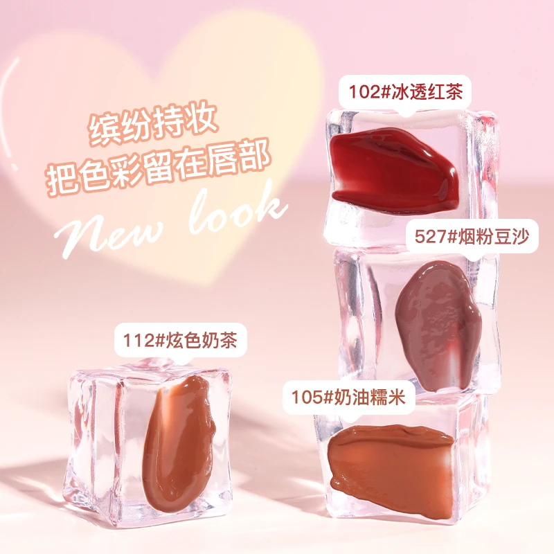 Lovely Pinecone-Shape Crystal Jelly Lipstick Nourishing Lip Lasting Tint Makeup Pigment Water Light Lip Glaze Hydrating Lip Balm