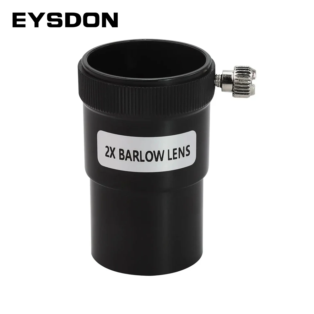 EYSDON 1.25'' 2X Barlow Lens FMC Optical Magnification Extender | Upgrade Your Astronomical Observation Experience