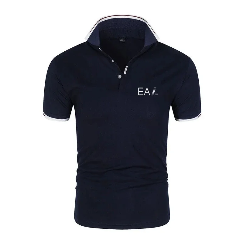 Comfortable and breathable business shirts suitable for men, summer short-sleeved T-shirts