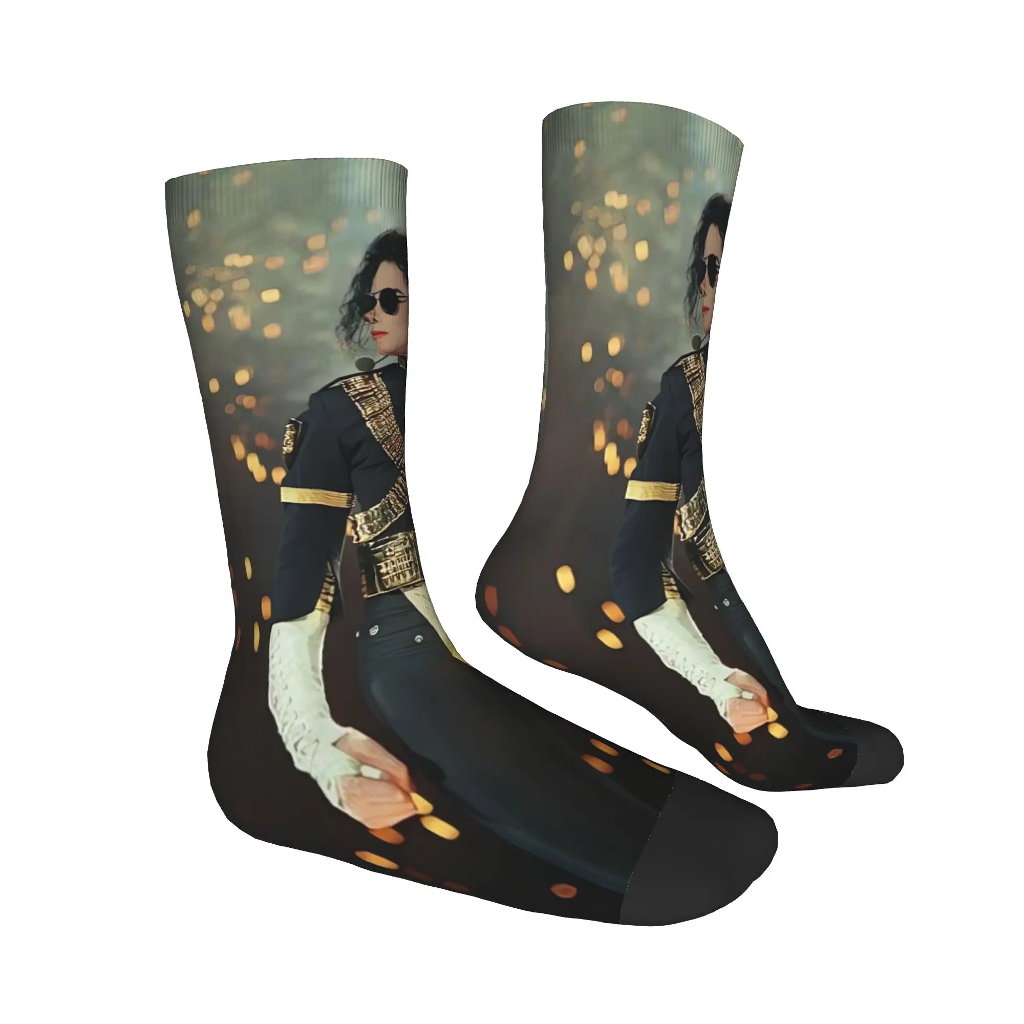 Michael Jacksons Musical Movie 2026 Socks  Graphic Stockings Anti Skid Men Socks Soft Breathable Winter Funny Climbing Socks