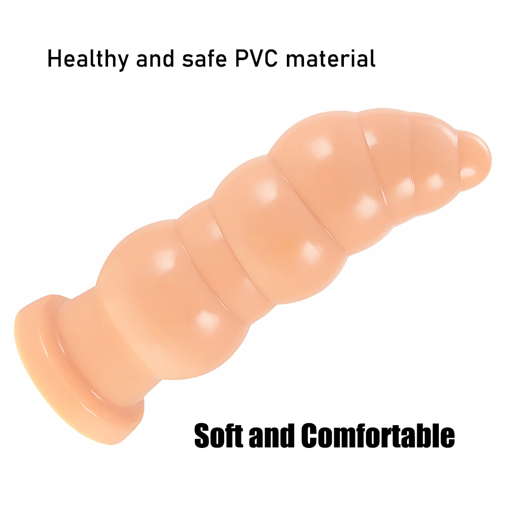 Oversized Anal Plug Dildos Stimulate Anus and Vagina Butt Plug Masturbator Big Penis Anal Dilator Sex Toys for Women and Men