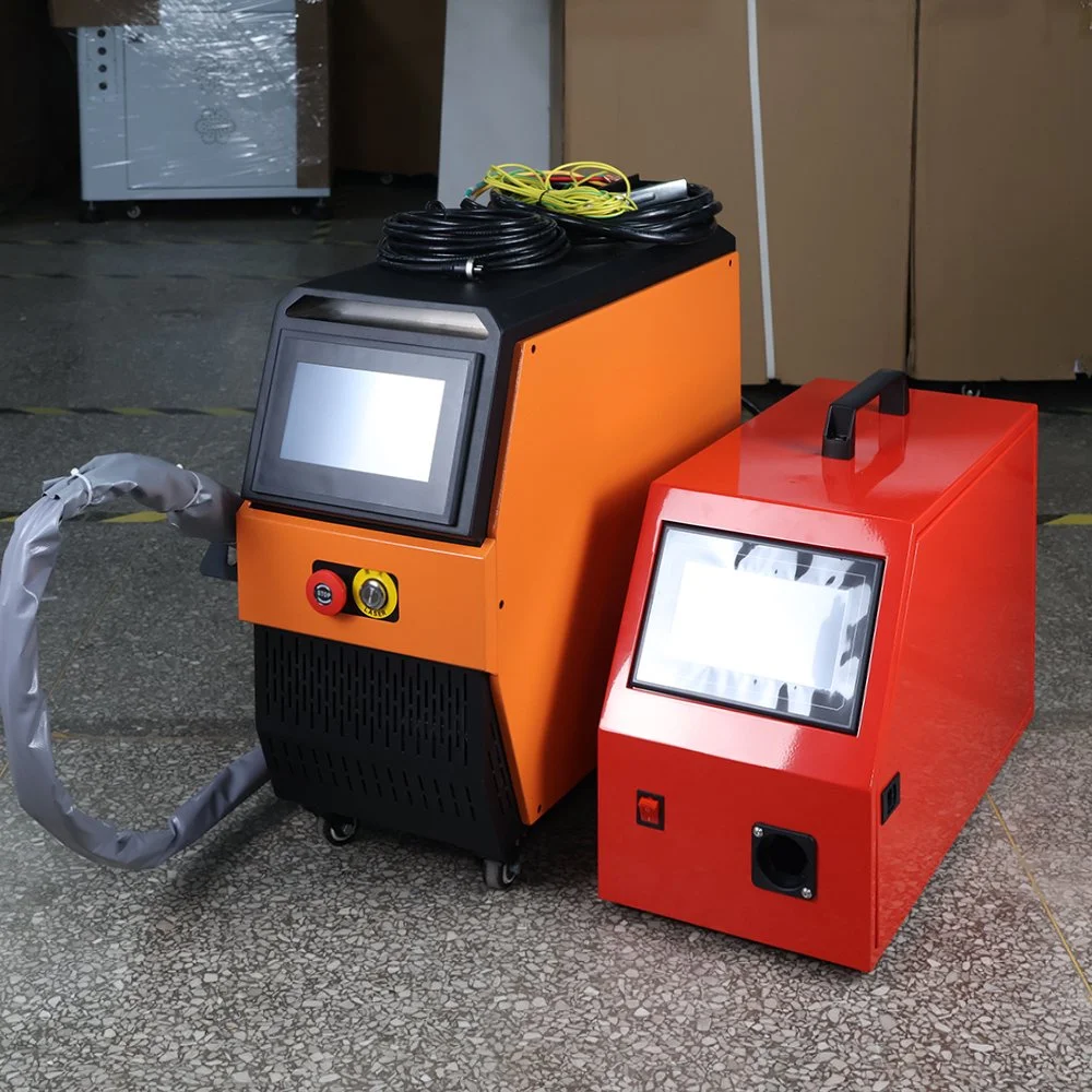 

25kg 1000w 1500w 4 in 1 Portable Laser Welder Air Cooling Handheld Fiber Laser Welding Machine