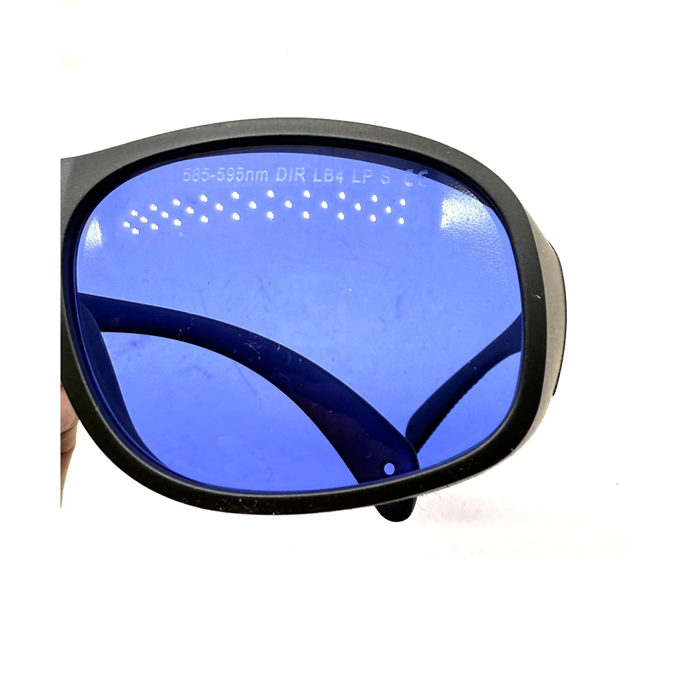 OD4 + Goggles kacamata pelindung Laser kuning Kacamata pengaman Laser