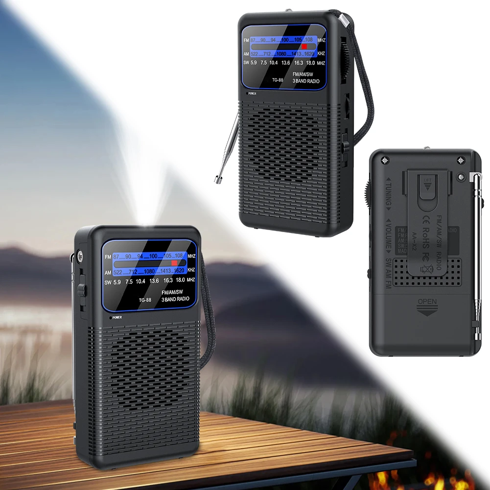 Portable Am/Fm/Sw R… - image