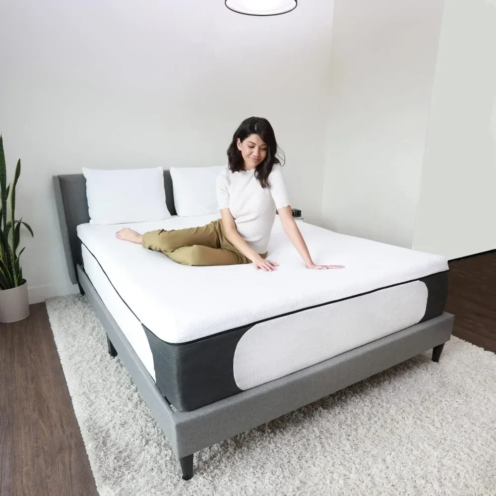 14.5” Inch Plush Medium-Soft Gel Memory Foam Mattress Bed