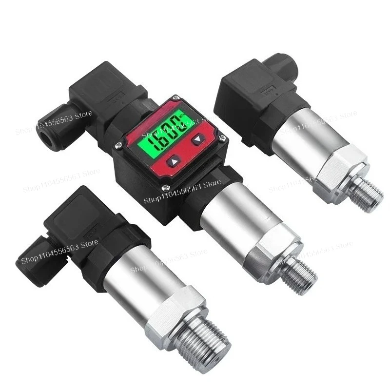 

Цифровой датчик давления с ЖК-дисплеем G1/2, -0.1~10 МПа, выход DC24V 0~10В, из нержавеющей стали