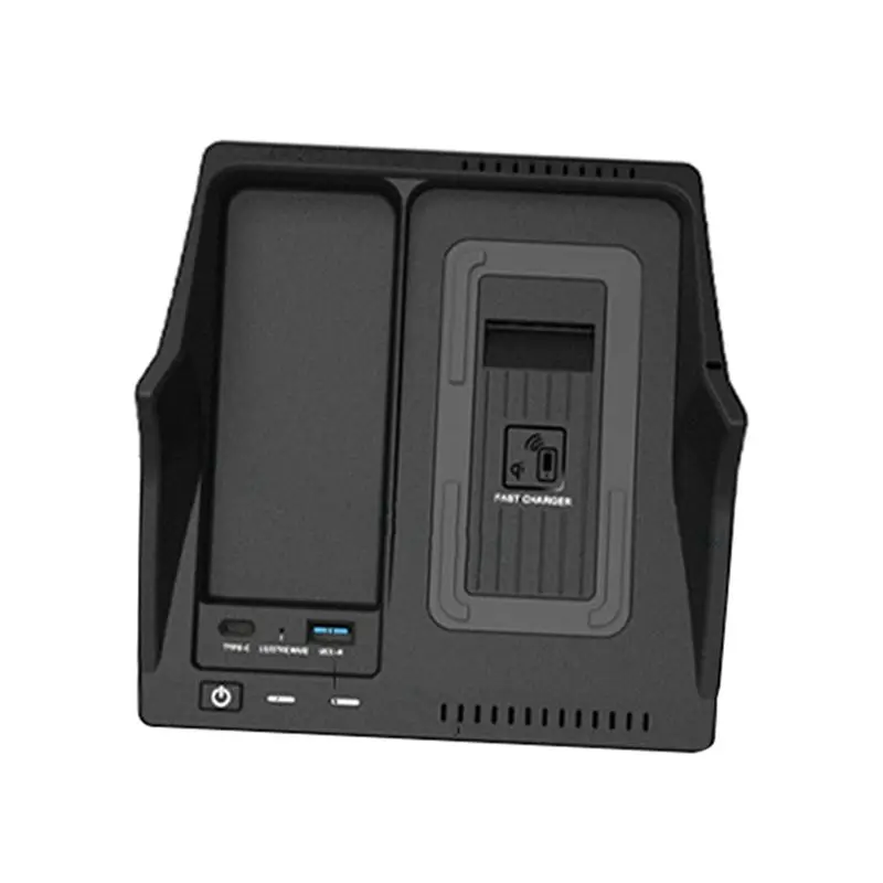 

Беспроводная зарядная панель для мобильного телефона в автомобиль, 15 Вт, быстрая зарядка, держатель для телефона, подходит для Honda Civic 2022-A02G