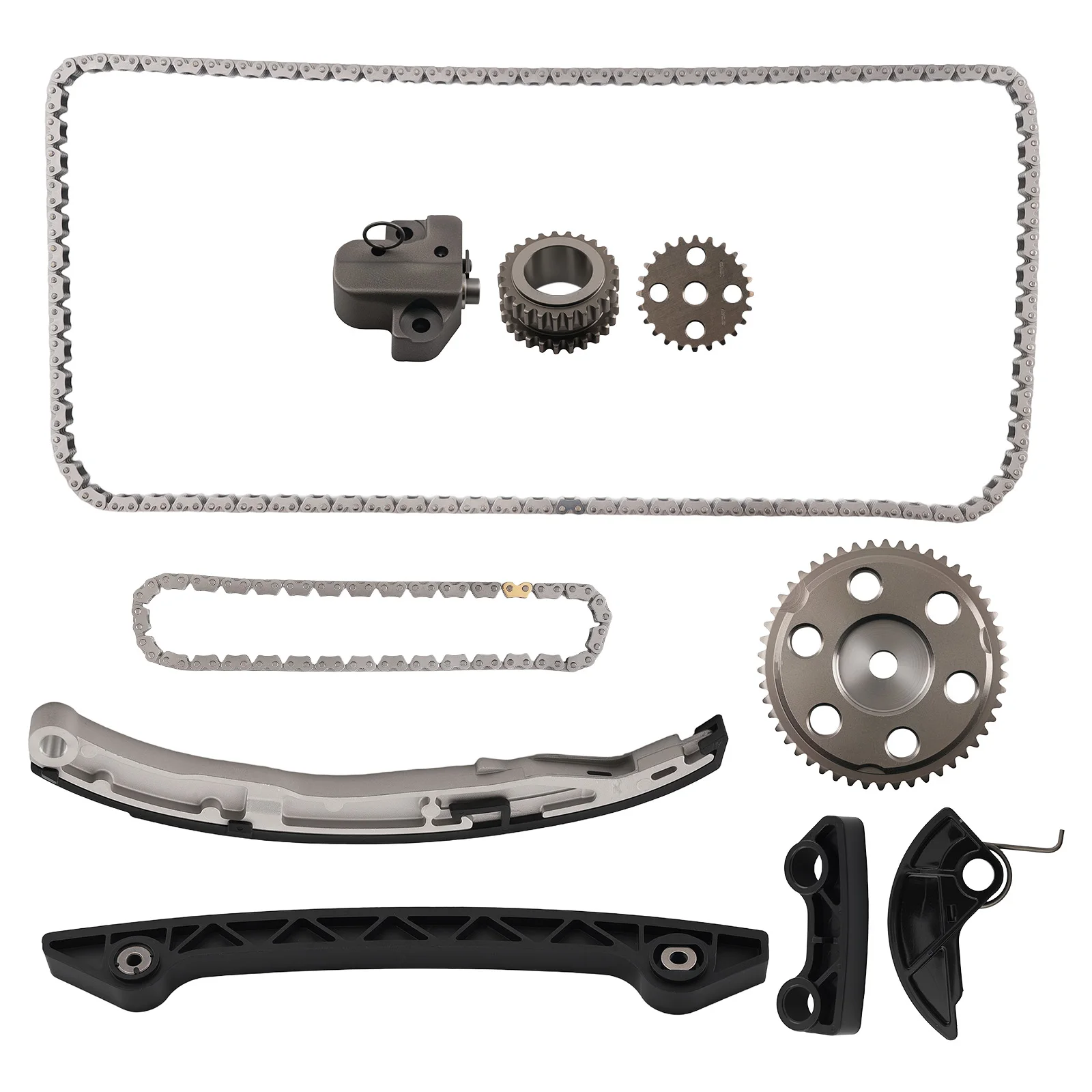 

Front Timing Chain Kit for Mazda 3 2.3L DOHC L4 04-06 174 Links Steel