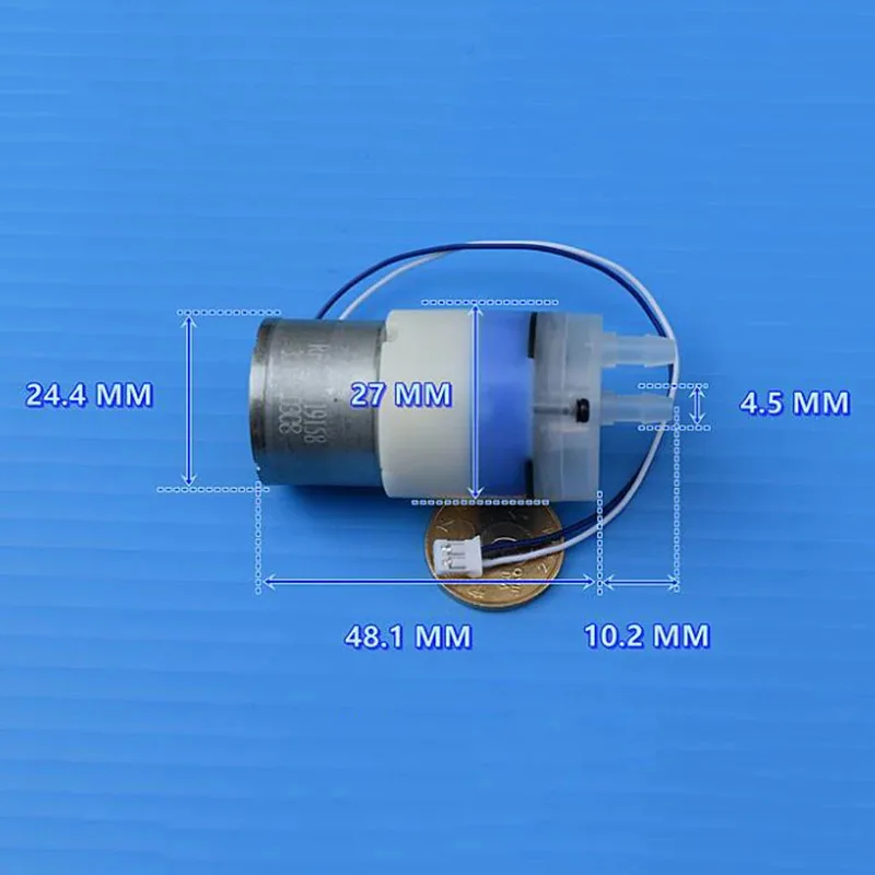 ミニ310モーター付きウォーターディスペンサーポンプ,スプレー機,自吸式ダイヤフラムポンプ,DC 3V,3.7V