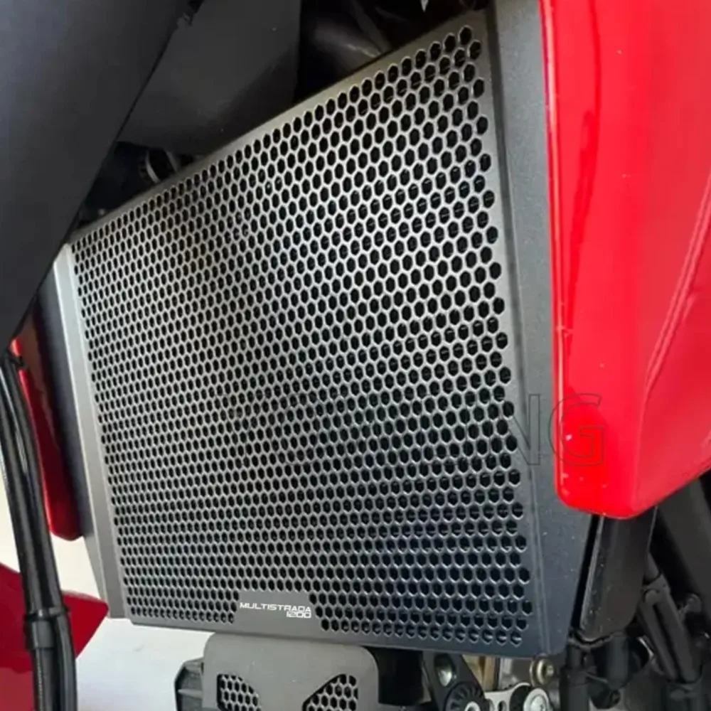 

Motorcycle Radiator Guard Protector Grille Cover For Ducati Multistrada 1200 ABS Touring Sport Pikes Peak S GT Oil Cooler Guard