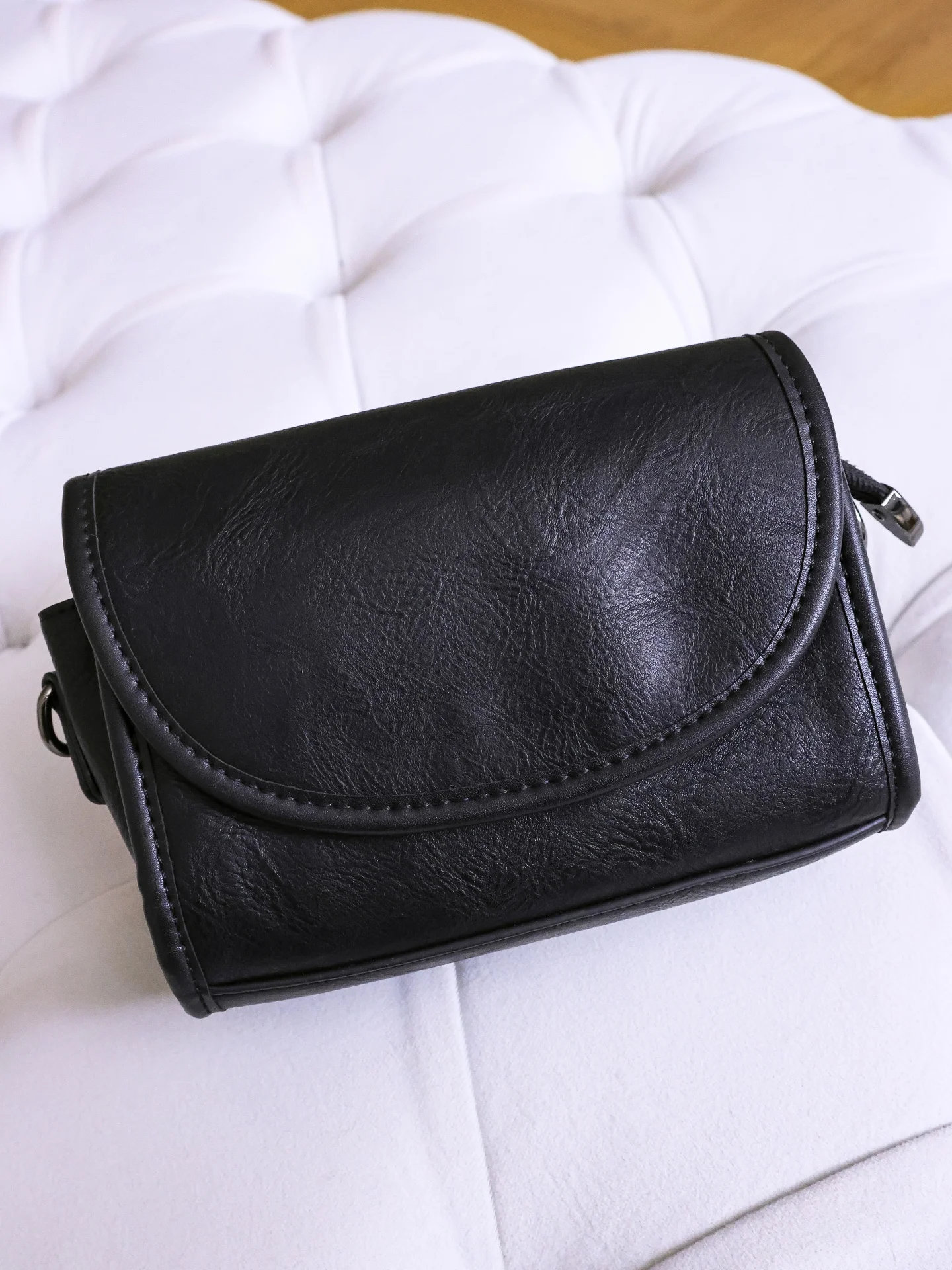 

Fashion Retro Flip Cover Lipstick Bag Women's Crossbody Box Bag Casual Simple Style Daily Use Q921 Handbag Box Bag