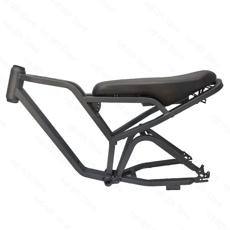 

Retro electric bicycle frame, 20 inch snow bike electric frame