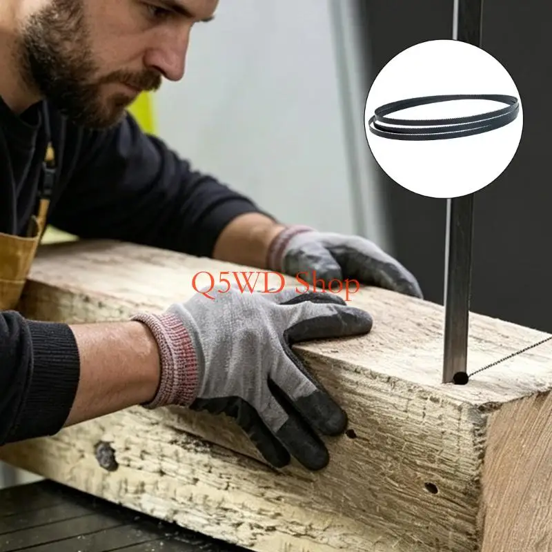 Q5WD Industrial 1400Mm Bandsaw Blade Cutting Hook Sawing Blade Woodworking Tools Heavy Duty Cutting Accessories